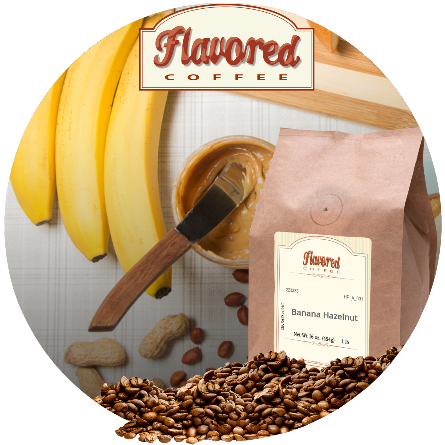 Banana Hazelnut Coffee