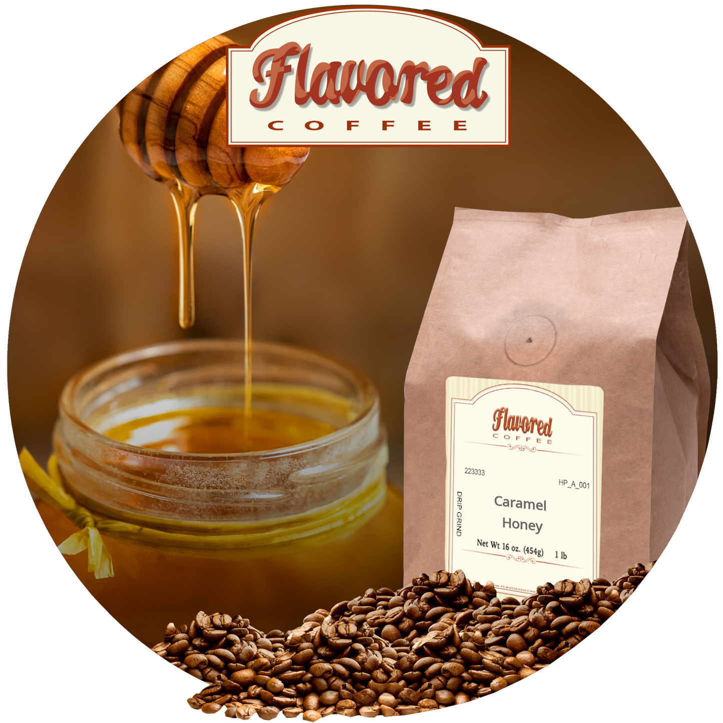 Caramel Honey Coffee