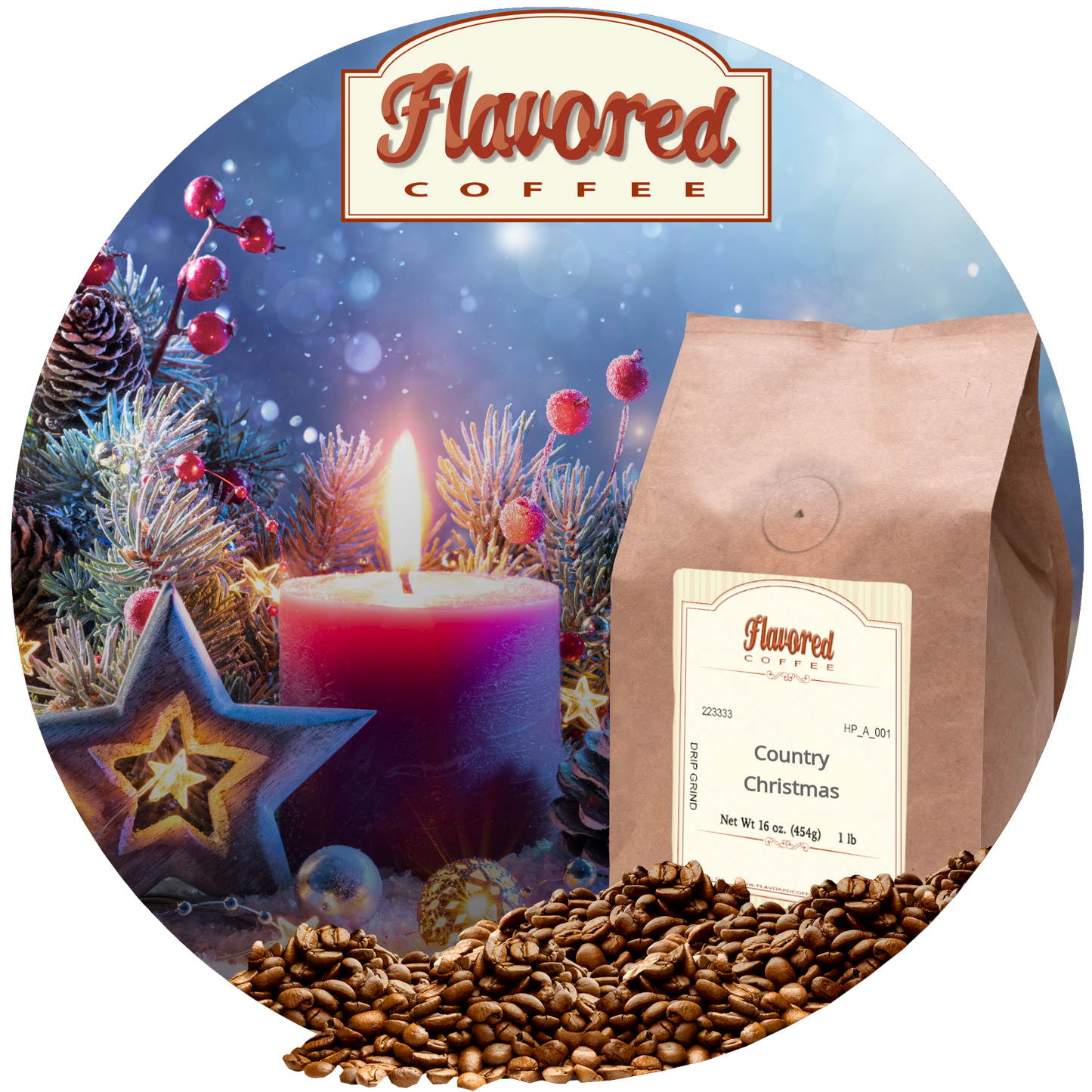Country Christmas Coffee