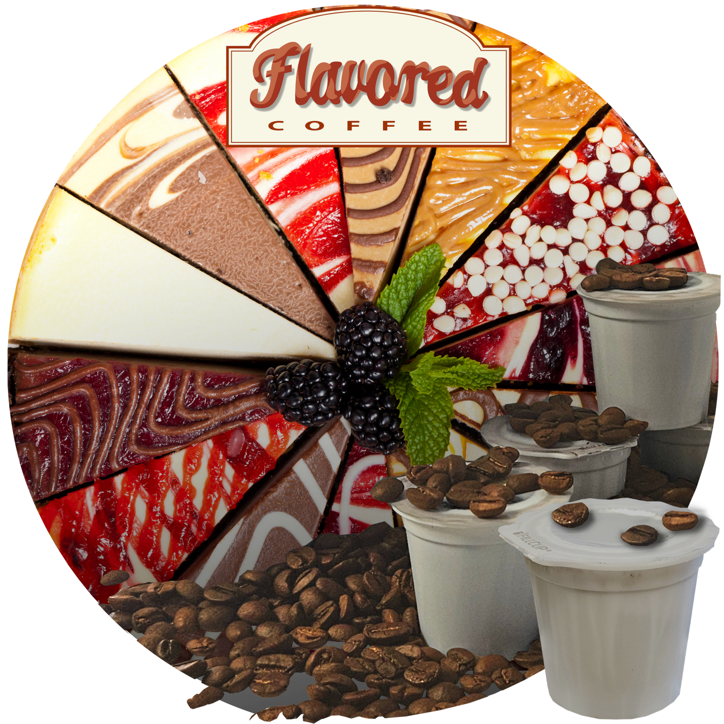 Flavored Coffee Sampler