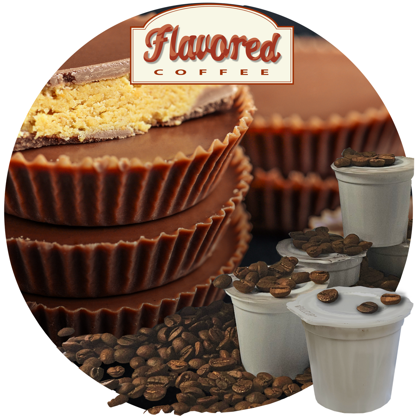 Peanut Butter Cup Single Serve Coffee Pods