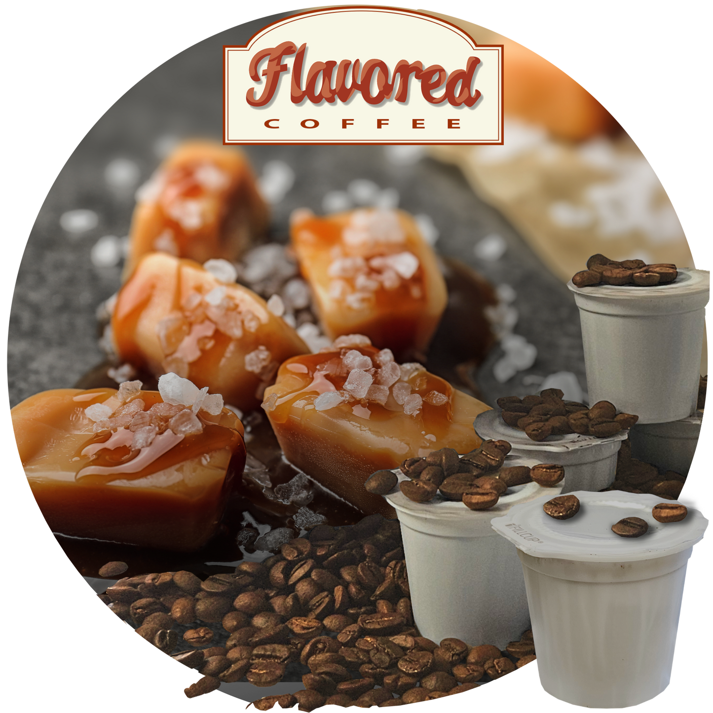 Salted Caramel Single Serve Coffee Pods