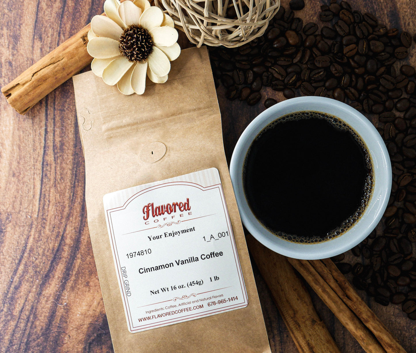 Vanilla Cinnamon Coffee