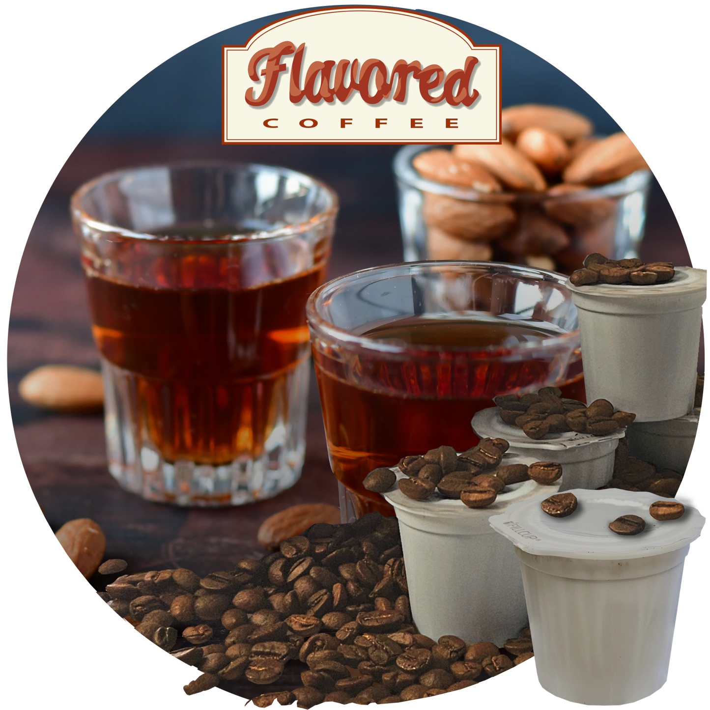 Amaretto Single Serve Coffee Pods