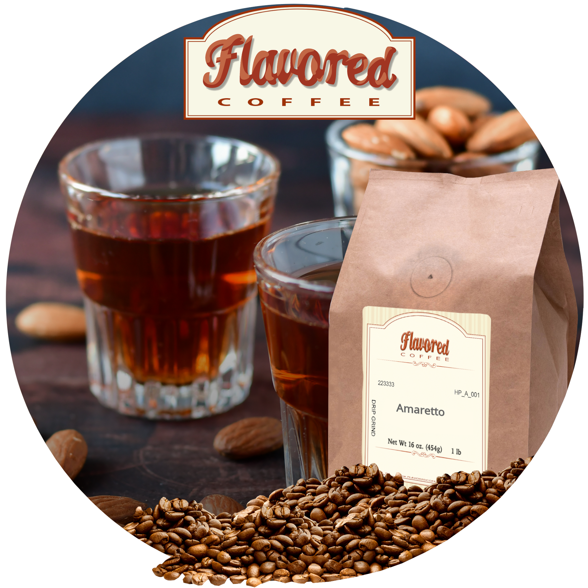 Amaretto Coffee – Flavored Coffee