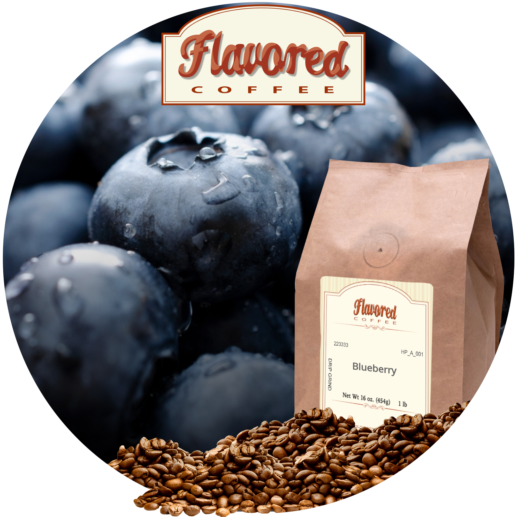 Flavored Coffee Raspberry Blueberry Coffee – Flavored Coffee