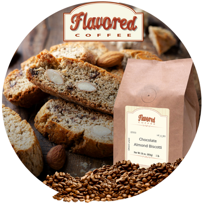 Chocolate Almond Biscotti Coffee
