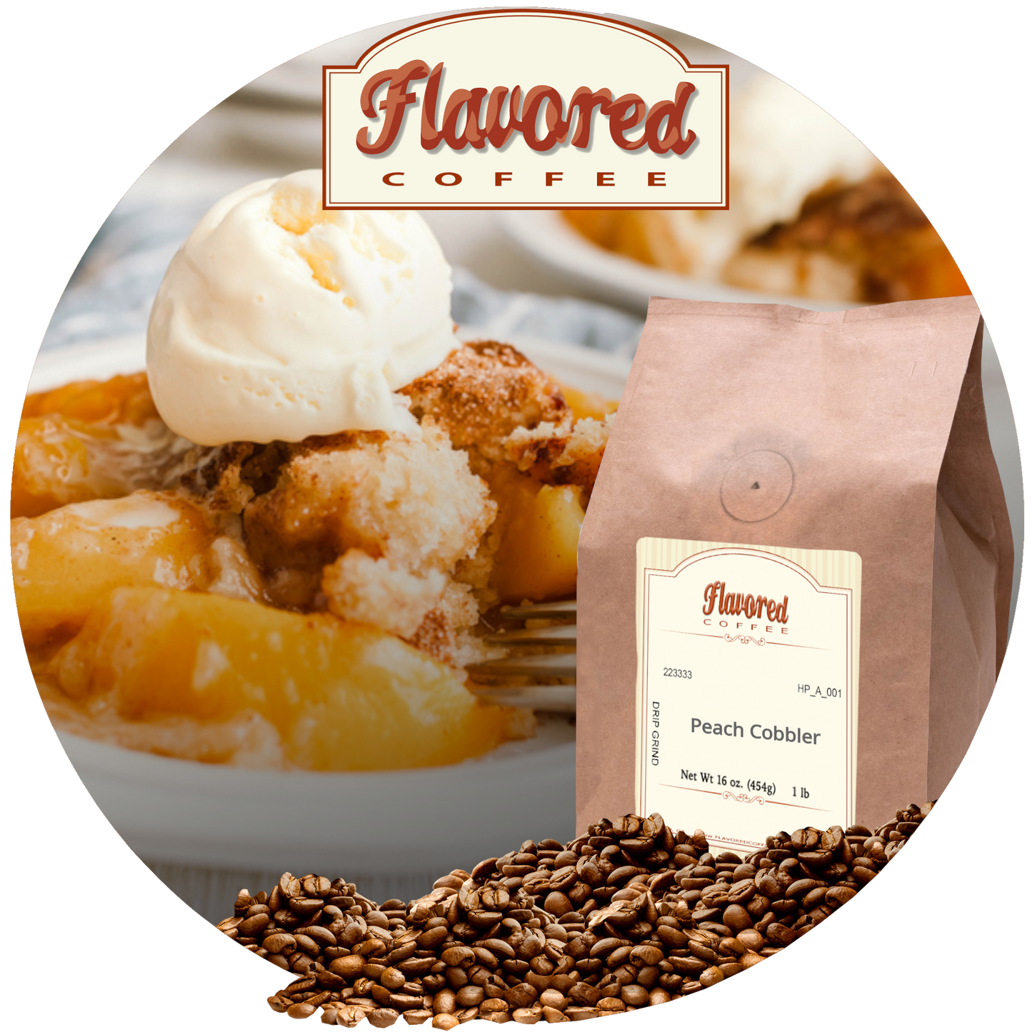 Peach Cobbler Coffee